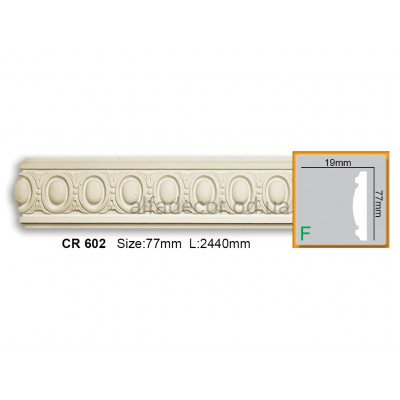 Молдинг Gaudi Decor CR 602 (2.44м) купити в Одесі
