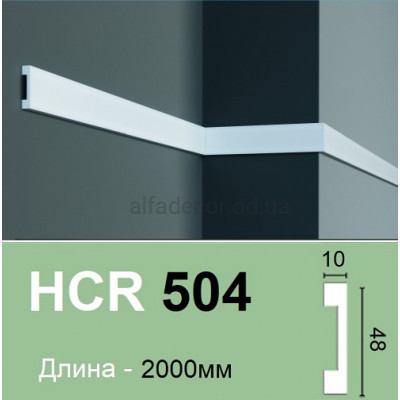 Молдинг полимерный HCR 504 (2.00м) Grand Decor купить в Одессе