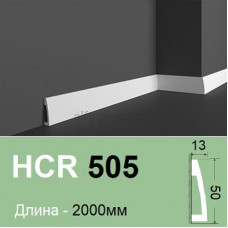 Плінтус полімерний HCR 505 (2.00м) Grand Decor