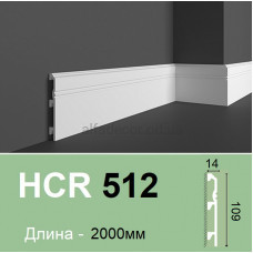 Плінтус полімерний HCR 512 (2.00м) Grand Decor