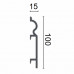 Плинтус полимерный HCR 513 (2.00м) Grand Decor купить в Одессе