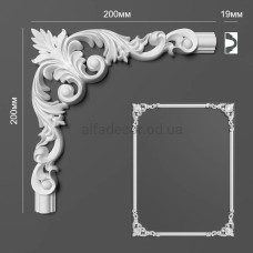 Кут до молдінгу полімерному HCR 516-4 Grand Decor