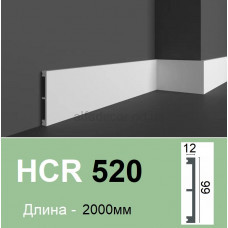 Плінтус полімерний HCR 520 (2.00м) Grand Decor