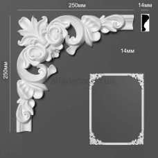 Кут до молдингу полімерному HCR 522-2 Grand Decor