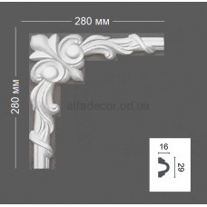Кут до молдінгу полімерному HCR 501-3 Grand Decor