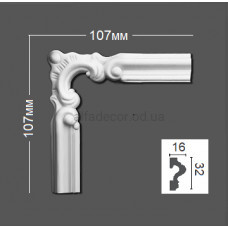 Кут до молдінгу полімерному HCR 502-3 Grand Decor