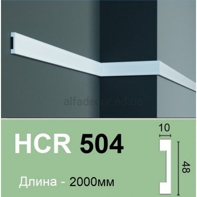 Молдинг полимерный HCR 504 (2.00м) Grand Decor купить в Одессе