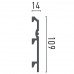 Плинтус гибкий HCR 512 Flex (2.44м) Grand Decor купить в Одессе