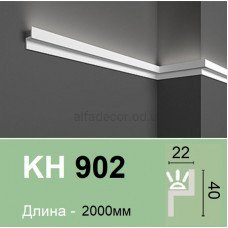 Карниз для підсвічування полімерний KH 902 (2.00м) Grand Decor