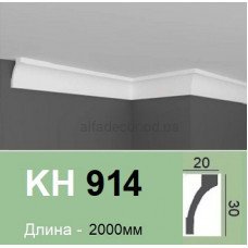 Карниз(плинтус) для потолка полимерный KH 914 (2.00м) Grand Decor