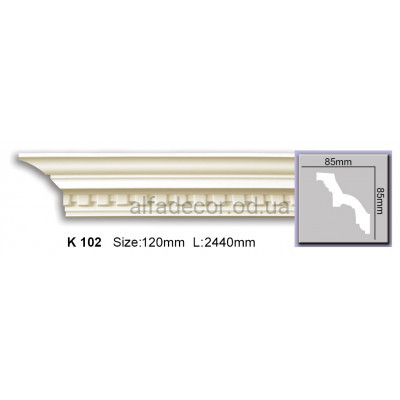 Карниз (2.44м) Harmony Decor K 102 купити в Одесі