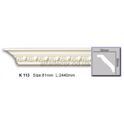 Карниз (2.44м) Harmony Decor K 113 купить в Одессе