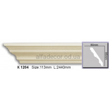 Карниз гибкий (2.44м) Harmony Decor K 1204