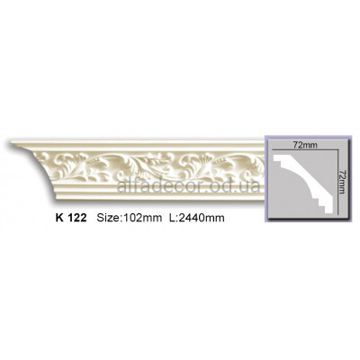 Карниз (2.44м) Harmony Decor K 122 купить в Одессе