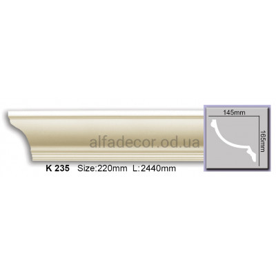 Карниз (2.44м) Harmony Decor K 235 купити в Одесі