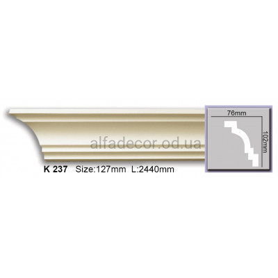 Карниз (2.44м) Harmony Decor K 237 купити в Одесі