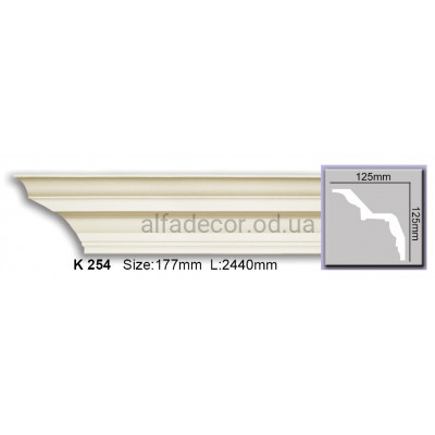 Карниз (2.44м) Harmony Decor K 254 купити в Одесі