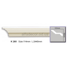 Карниз (2.44м) Harmony Decor K 260