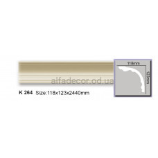 Карниз гнучкий (2.44м) Harmony Decor K 264
