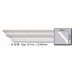 Карниз полиуретановый гладкий (2.44м) Harmony Decor K 1215 купить в Одессе Карниз полиуретановый гладкий (2.44м) Harmony Decor K 1215 купить в Одессе