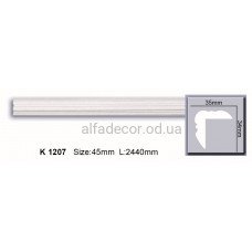 Карниз(кут) поліуретановий (2.44м) Harmony Decor K 1207