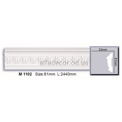 Молдинг полиуретановый (2.44м) Harmony Decor M 1102 купить в Одессе