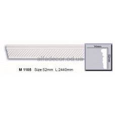 Молдинг поліуретановий (2.44м) Harmony Decor M 1105