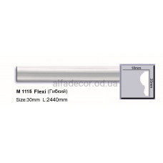 Молдинг поліуретановий гнучкий (2.44м) Harmony Decor M 1115 Flexi
