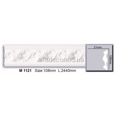 Молдинг поліуретановий (2.44м) Harmony Decor M 1121 купити в Одесі