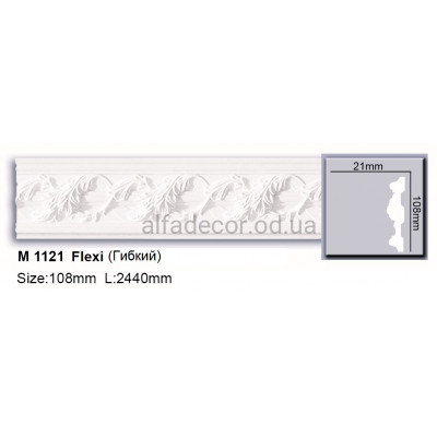 Молдинг полиуретановый гибкий (2.44м) Harmony Decor M 1121 Flexi купить в Одессе