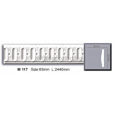 Молдинг полиуретановый (2.44м) Harmony Decor M 117