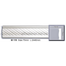 Молдинг поліуретановий (2.44м) Harmony Decor M 119