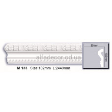Молдинг полиуретановый (2.44м) Harmony Decor M 133