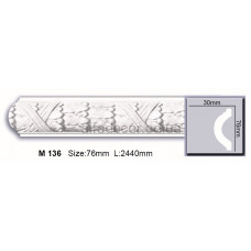 Молдинг поліуретановий (2.44м) Harmony Decor M 136