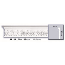 Молдинг поліуретановий (2.44м) Harmony Decor M 138