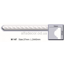 Молдинг поліуретановий (2.44м) Harmony Decor M 147