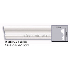 Молдинг поліуретановий гнучкий (2.44м) Harmony Decor M 208 Flexi
