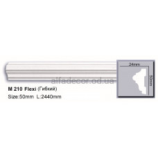 Молдинг поліуретановий гнучкий (2.44м) Harmony Decor M 210 Flexi