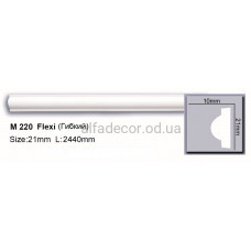 Молдинг поліуретановий гнучкий (2.44м) Harmony Decor M 220 Flexi Молдинг поліуретановий гнучкий (2.44м) Harmony Decor M 220 Flexi