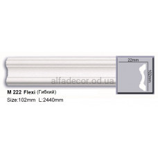 Молдинг полиуретановый гибкий (2.44м) Harmony Decor M 222 Flexi