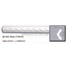 Молдинг поліуретановий гнучкий (2.44м) Harmony Decor M 103 Flexi