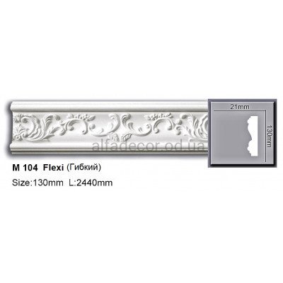 Молдинг полиуретановый гибкий (2.44м) Harmony Decor M 104 Flexi купить в Одессе