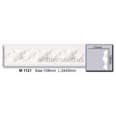 Молдинг полиуретановый (2.44м) Harmony Decor M 1121 купить в Одессе