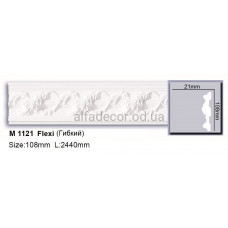 Молдинг поліуретановий гнучкий (2.44м) Harmony Decor M 1121 Flexi