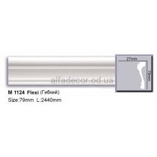 Молдинг поліуретановий гнучкий (2.44м) Harmony Decor M 1124 Flexi