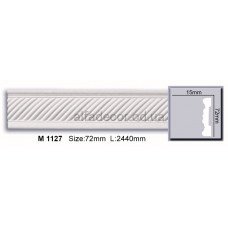 Молдинг поліуретановий (2.44м) Harmony Decor M 1127