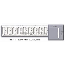 Молдинг поліуретановий (2.44м) Harmony Decor M 117