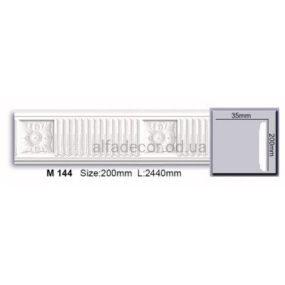 Молдинг полиуретановый (2.44м) Harmony Decor M 144 купить в Одессе