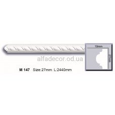 Молдинг поліуретановий (2.44м) Harmony Decor M 147