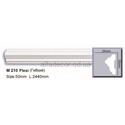 Молдинг полиуретановый гибкий (2.44м) Harmony Decor M 210 Flexi купить в Одессе